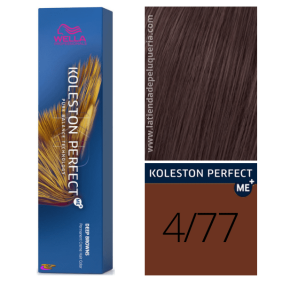 Wella - Koleston Perfect ME + Deep Browns Dye 4/77 Chest o Medium Hard n 60 ml