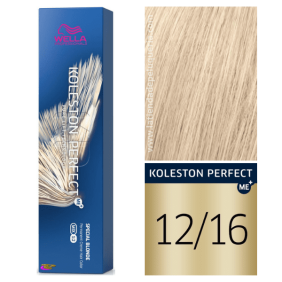 Wella - Koleston Perfect ME + Special Blonde Dye 12/16 Clear Blonde Violet Ash Top 60 ml