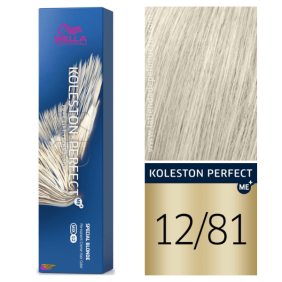 Wella - Koleston Perfect ME + Special Blonde Dye 12/81 Biondo Super Pearl Ash Pearl 60 ml