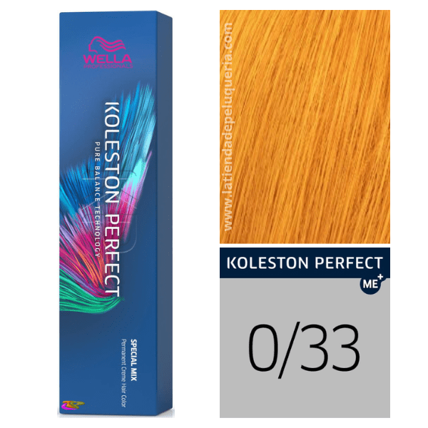 Wella - Koleston Perfect ME + Special Mix 0/33 Intense Gold 60 ml