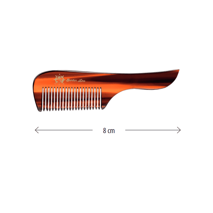 Barber Line - Pettine barba e baffi con manico (04547)
